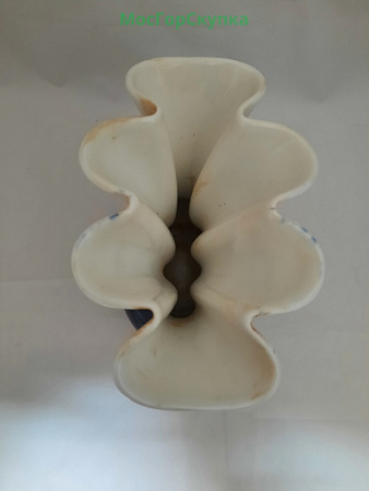 Ваза Веер фарфор ЛФЗ