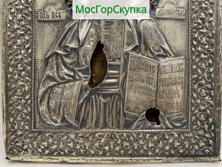 Икона Господь Вседержитель — 1870 год, Московская школа