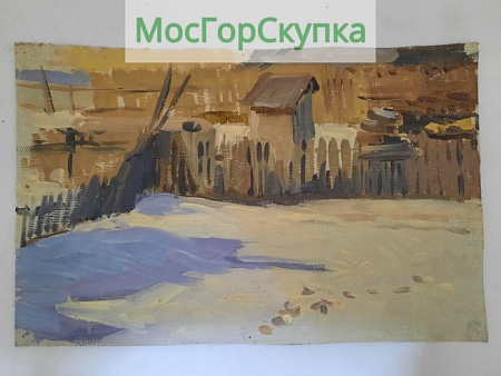Картина Заборы — Светогоров Е.В