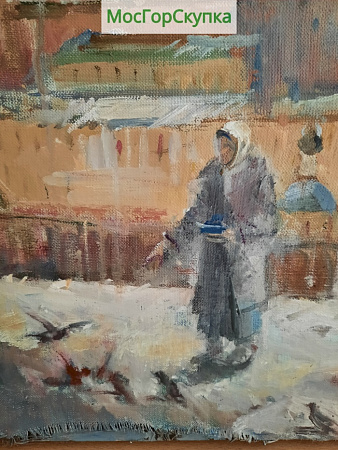 Картина Загорск - Троице-Сергиевская Лавра — холст, масло — Авт. Иванова В.В