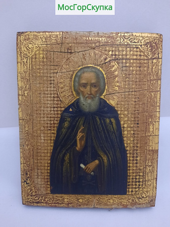 Икона Сергий Радонежский — 19 XIX
