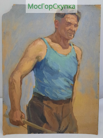 Картина Рабочий — Ермолаев