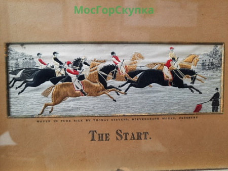 Картина вышивка "The Start" — Англия.