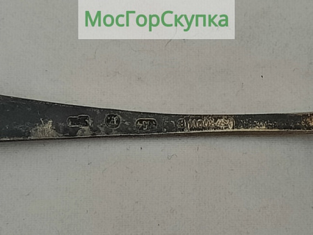Ложка кофейная Серебро 800 пробы
