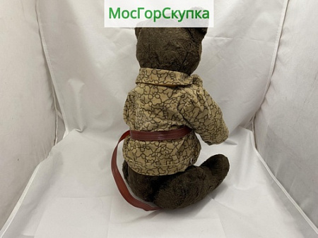 Игрушка детская — Мишка плюшевый старинный