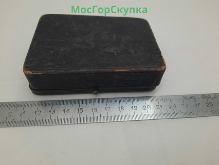 Ювелирная коробочка - М.П Шапошниковъ - Москва, верхние торговые ряды