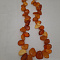 Бусы из янтаря весом 62 гр, длина 57 см.