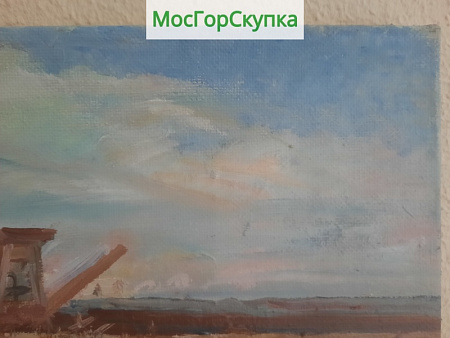Картина Хлебная нива — холст, масло — Авт. Иванова В.В