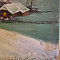 Картина Волк у деревни - Худ. Н.Будников, 1957 г