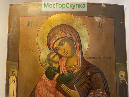 Икона Пресвятая Богородица Федоровская — 19 век