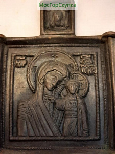 Купить Складень трехстворчатый — Богородица — 19 век
