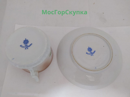 Чайная пара И.Е. Кузнецов