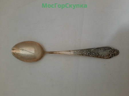 Ложка чайная. Серебро 875 проба