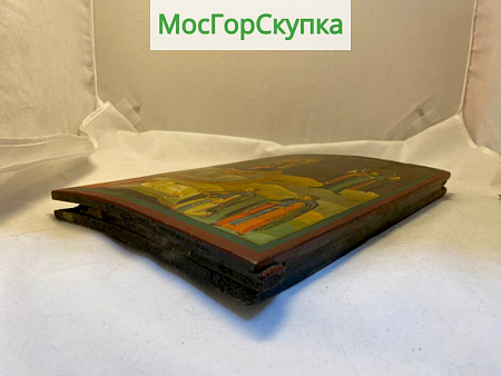 Икона Живоносный источник 19 век 31 х 22 см