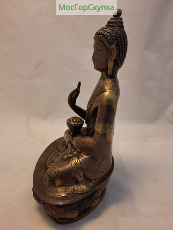 Статуэтка Будды — Бронза — Китай