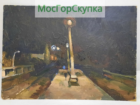 Картина Даль — Подпись Силаев 1989 г.