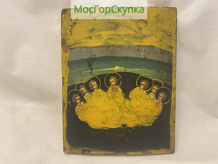 Икона Семь Спящих Отроков Эфесских — 19 век
