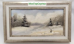 Купить Картина "Зимний пейзаж"