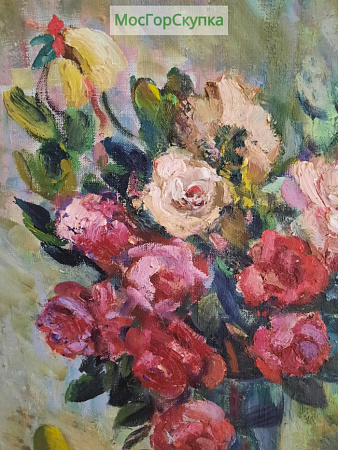 Картина Розы — В.Трубнов — 1960 г.