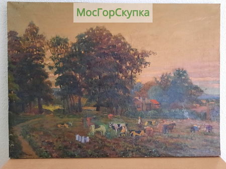 Картина Прополка — Г.И Шварц 1964 г.
