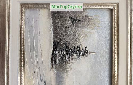 Картина "Зимний пейзаж"