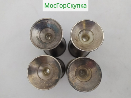 Рюмки 4 штуки — Серебро 875 проба