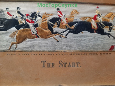 Картина вышивка "The Start" — Англия.