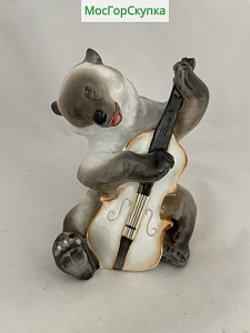 Купить Статуэтка Медведь из квартета Высота 13,5 см — ЛФЗ