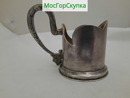 Подстаканник Серебро 875 проба — 144 грамма