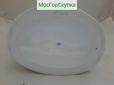  Пастушок с волынкой статуэтка фарфоровая — Германия