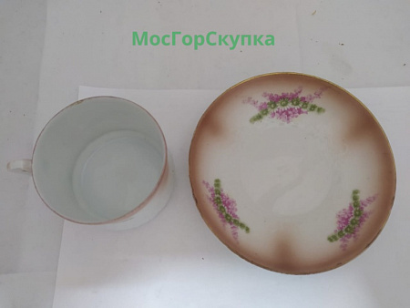 Чайная пара И.Е. Кузнецов