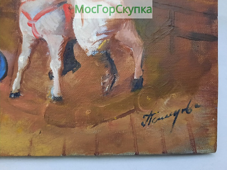 Картина Всадники — холст, масло — Автор Пашукова Н