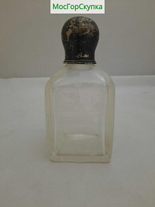 Купить Флакон парфюмерная — Серебро 84 проба, Стекло