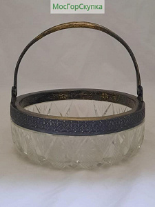 Купить Конфетница Хрусталь СССР