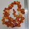 Бусы из янтаря весом 62 гр, длина 57 см.