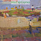 Картина На Волге — картон, масло Авт. Комиссаров И.Е 1956 