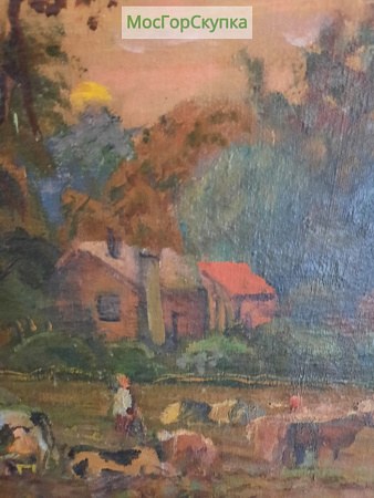 Картина Прополка — Г.И Шварц 1964 г.