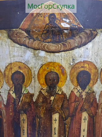 Икона Святые — 19 век