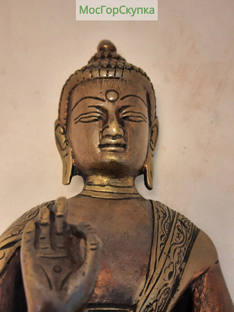 Статуэтка Будды — Бронза — Китай