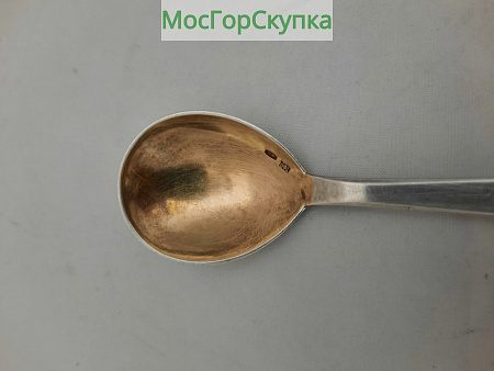 Ложка чайная — серебро 875 пробы, 25 грамма