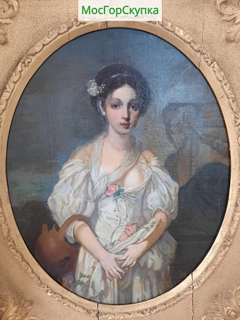 Картина Портрет девушки — холст, масло