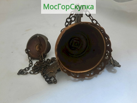 Лампада Латунь, медь, эмаль