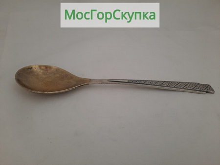 Ложка десертная — Серебро 875 проба