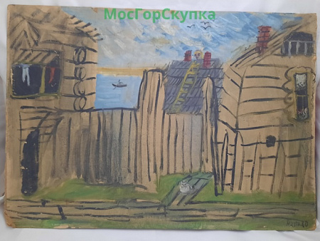 Картина - Север - Конышева Натта, 1980 г.