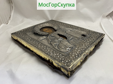 Икона Господь Вседержитель — 1870 год, Московская школа