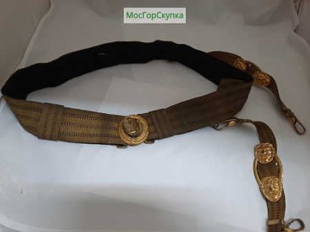 Ремень старшего морского офицера 1940-50-е годы