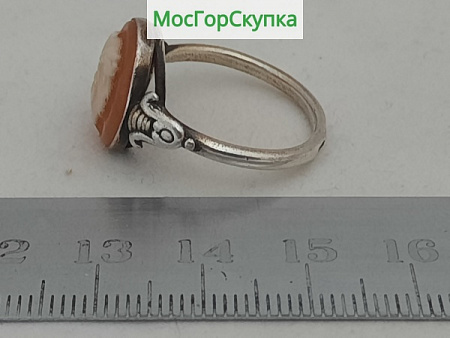 Кольцо, Серебро 875 проба