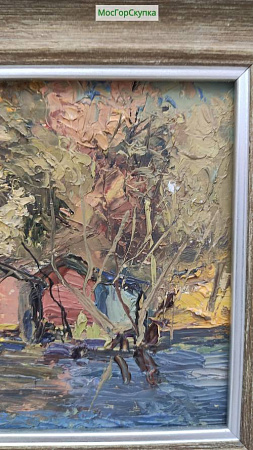 Картина "Покровское Стрешнево" Имханицкий А.М. 1977 год