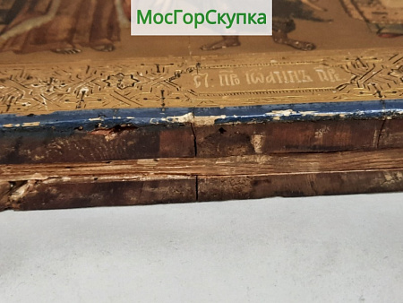 Икона Собор Иоанна Предтечи — 19 век