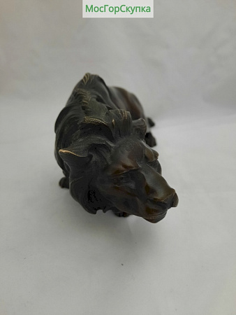 Статуэтка Лев — Бронза